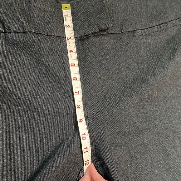 Torrid Grey Heather Classic Millennium Stretch High Rise Relaxed Trouser - Picture 11 of 11